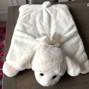 Bearington Baby Plush Lamb Play Mat